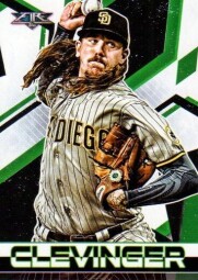 2021 Topps Fire #164 Mike Clevinger - Padres